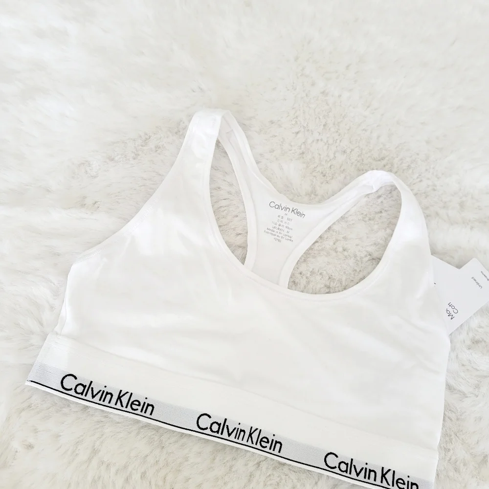 💖CALVIN KLEIN BRAND NEW UNLINED BRALETTE SIZE XL